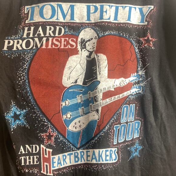 1983 TOM PETTY & THE HEARTBREAKERS single stitch raglan baseball tee shirt M - Picture 8 of 8